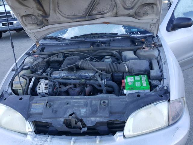 1G1JC524627396401 - 2002 CHEVROLET CAVALIER B SILVER photo 7