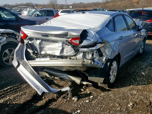 3FA6P0G77GR276586 - 2016 FORD FUSION S SILVER photo 4