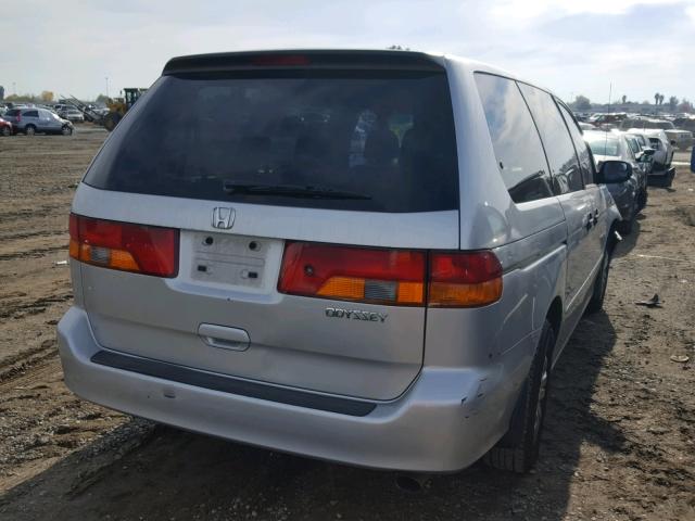 5FNRL18553B113856 - 2003 HONDA ODYSSEY LX SILVER photo 4