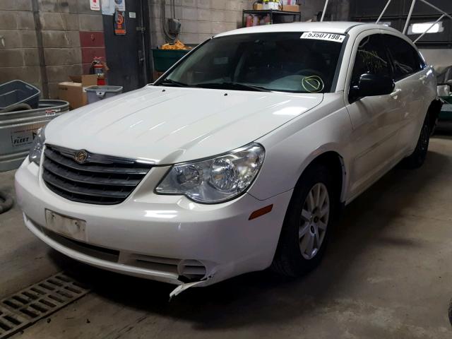 1C3LC46K48N186004 - 2008 CHRYSLER SEBRING LX WHITE photo 2