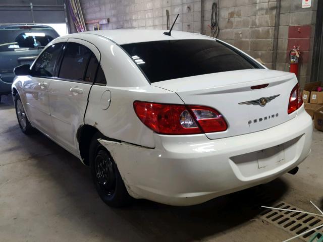 1C3LC46K48N186004 - 2008 CHRYSLER SEBRING LX WHITE photo 3