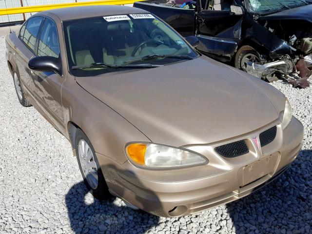 1G2NE52F14M646009 - 2004 PONTIAC GRAND AM S GOLD photo 1