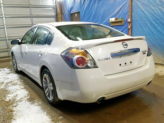 1N4BL2AP3AN505743 - 2010 NISSAN ALTIMA SR WHITE photo 3