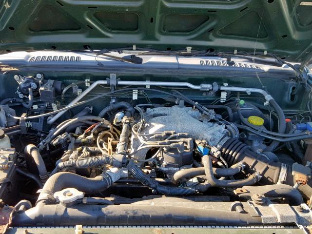 5N1ED28Y61C587056 - 2001 NISSAN XTERRA XE GREEN photo 7