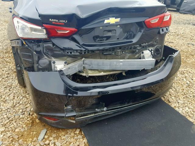 1G1ZB5ST9HF195846 - 2017 CHEVROLET MALIBU LS BLACK photo 9