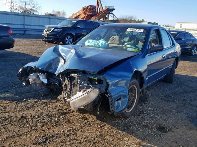 1N4BU31D5VC172309 - 1997 NISSAN ALTIMA XE BLUE photo 2