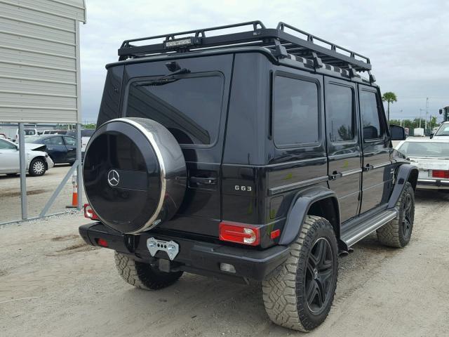 WDCYC7DF8HX280006 - 2017 MERCEDES-BENZ G 63 AMG BLACK photo 4