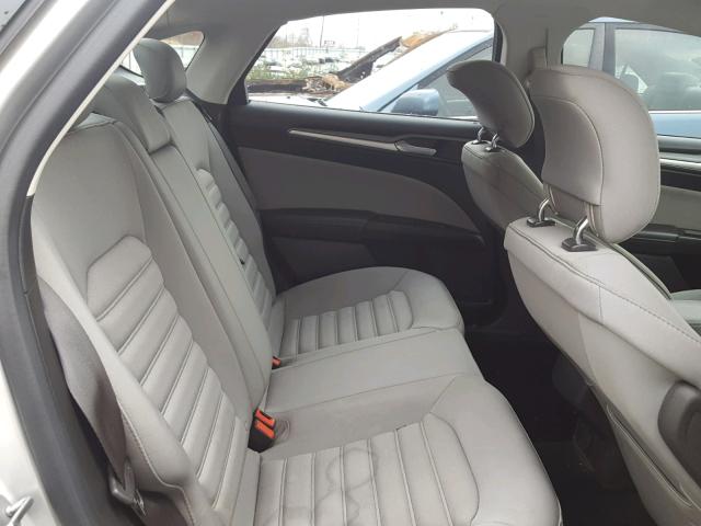 3FA6P0G71DR328273 - 2013 FORD FUSION S SILVER photo 6