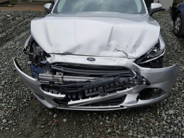 3FA6P0G71DR328273 - 2013 FORD FUSION S SILVER photo 7