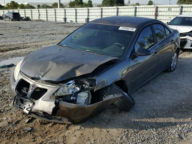 1G2ZH58NX74214188 - 2007 PONTIAC G6 GT GRAY photo 2