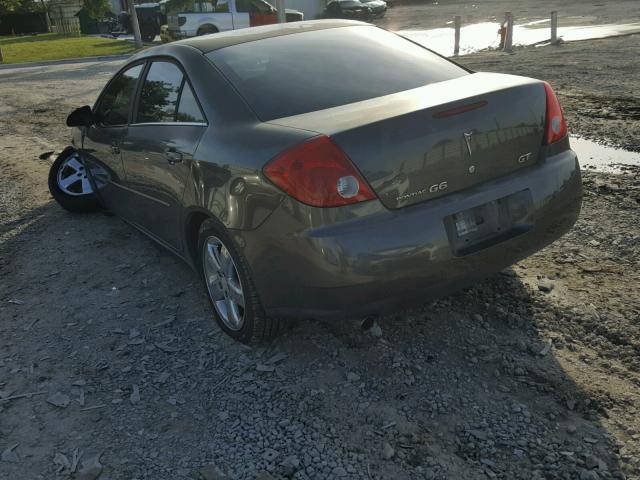 1G2ZH58NX74214188 - 2007 PONTIAC G6 GT GRAY photo 3