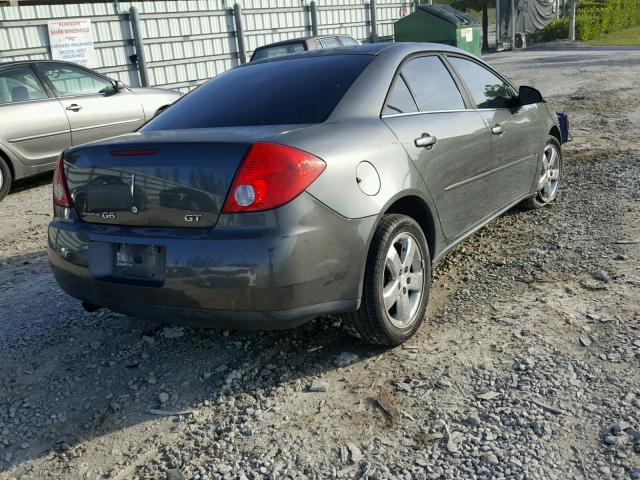 1G2ZH58NX74214188 - 2007 PONTIAC G6 GT GRAY photo 4