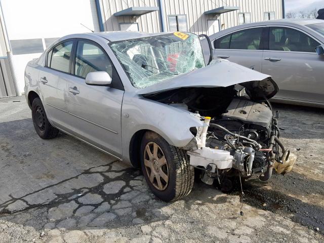 JM1BK12F861501828 - 2006 MAZDA 3 I SILVER photo 1