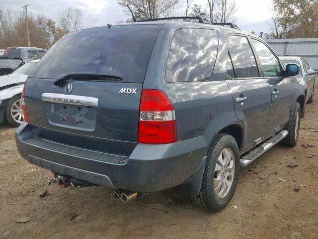 2HNYD18803H548937 - 2003 ACURA MDX TOURIN GREEN photo 4