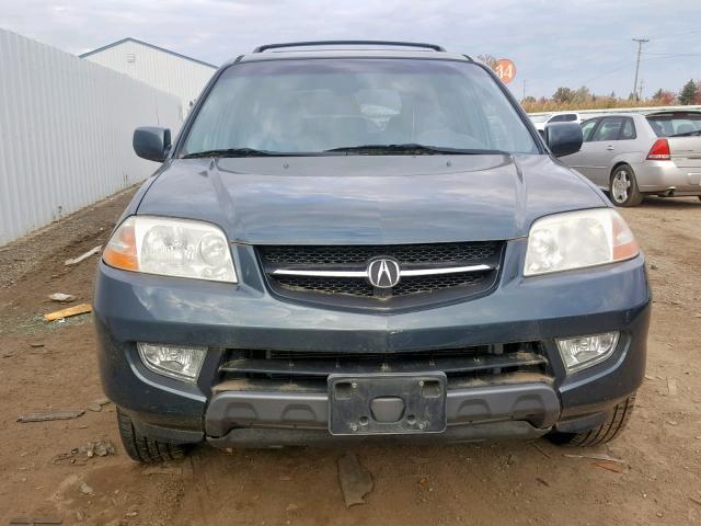 2HNYD18803H548937 - 2003 ACURA MDX TOURIN GREEN photo 9