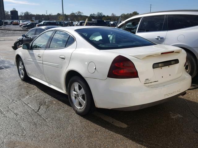 2G2WP552461109642 - 2006 PONTIAC GRAND PRIX WHITE photo 3