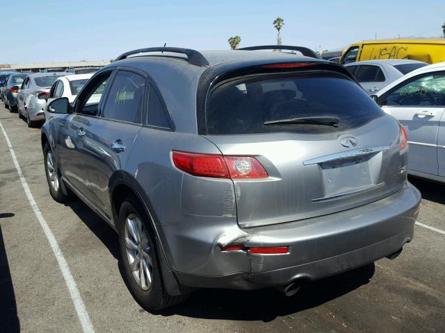 JNRAS08W26X200384 - 2006 INFINITI FX35 GRAY photo 3