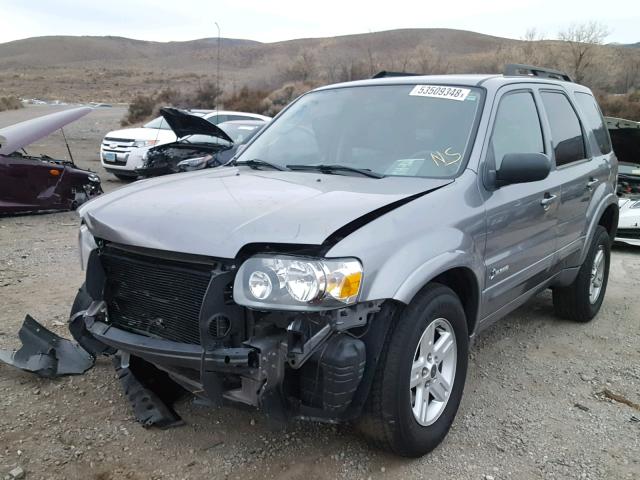 1FMCU59H87KA93447 - 2007 FORD ESCAPE HEV BLUE photo 2