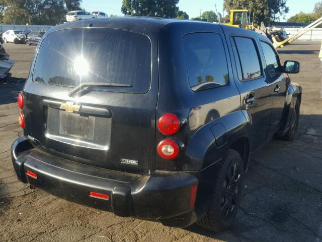 3GNBAADB1AS501536 - 2010 CHEVROLET HHR LS Negro foto 4