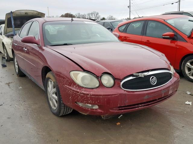 2G4WC532551343339 - 2005 BUICK LACROSSE C MAROON photo 1