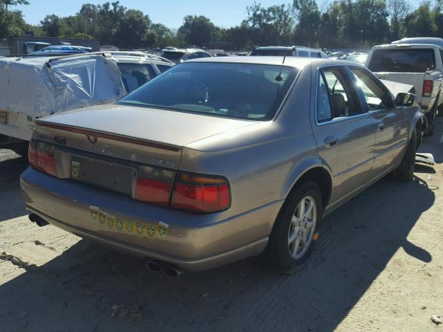 1G6KS54Y21U286897 - 2001 CADILLAC SEVILLE SL GOLD photo 4