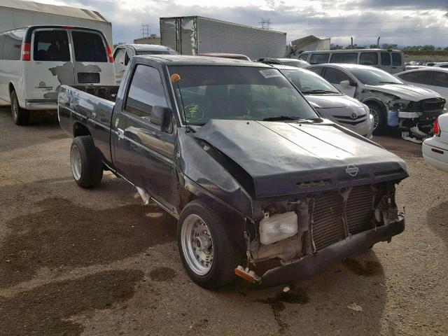 1N6ND11S1KC370162 - 1989 NISSAN D21 SHORT BLACK photo 1