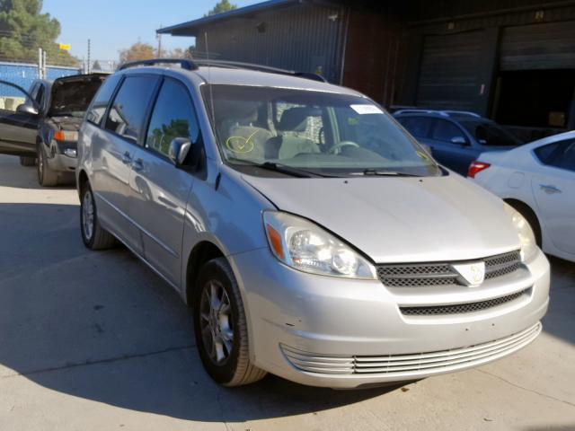 5TDBA23C74S002743 - 2004 TOYOTA SIENNA LE SILVER photo 1