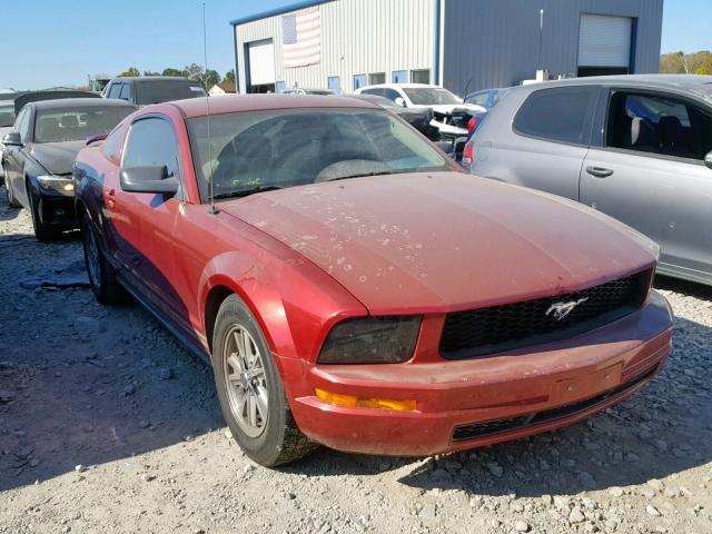 1ZVHT80N865108539 - 2006 FORD MUSTANG RED photo 1