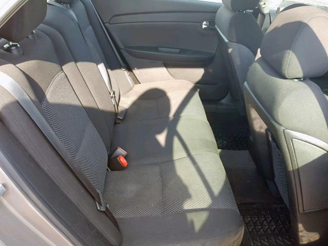 1G1ZH57B68F183393 - 2008 CHEVROLET MALIBU 1LT GOLD photo 6