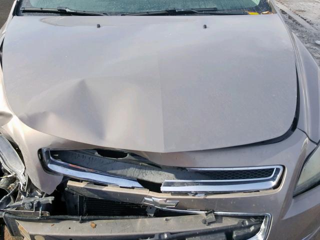 1G1ZH57B68F183393 - 2008 CHEVROLET MALIBU 1LT GOLD photo 7
