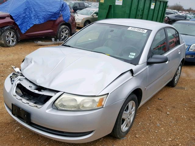 1G8AJ55F37Z207218 - 2007 SATURN ION LEVEL SILVER photo 2