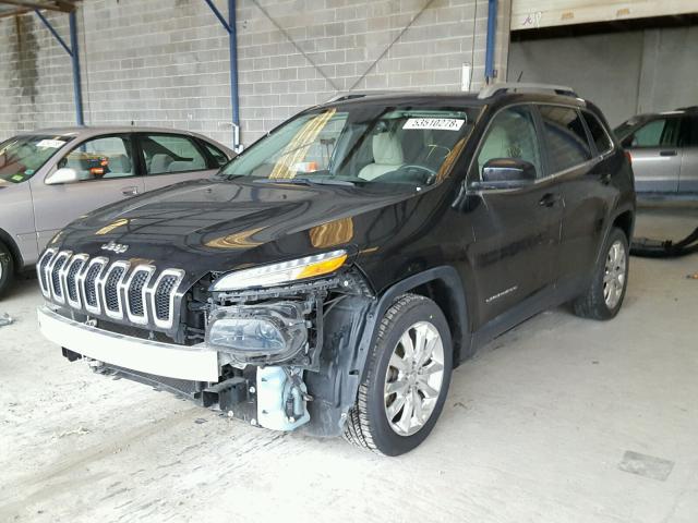 1C4PJLDB9FW791031 - 2015 JEEP CHEROKEE L BLACK photo 2