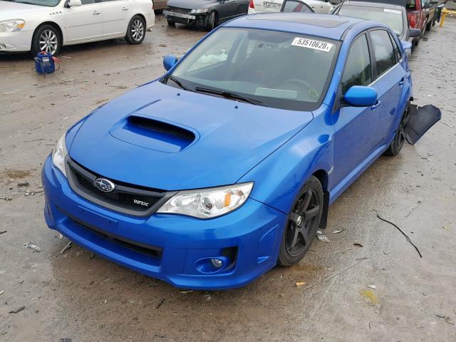 JF1GV7F6XDG004323 - 2013 SUBARU IMPREZA WR BLUE photo 2