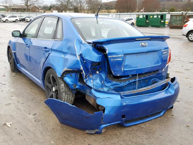 JF1GV7F6XDG004323 - 2013 SUBARU IMPREZA WR BLUE photo 3