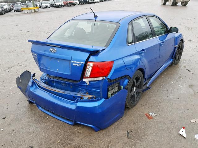 JF1GV7F6XDG004323 - 2013 SUBARU IMPREZA WR BLUE photo 4