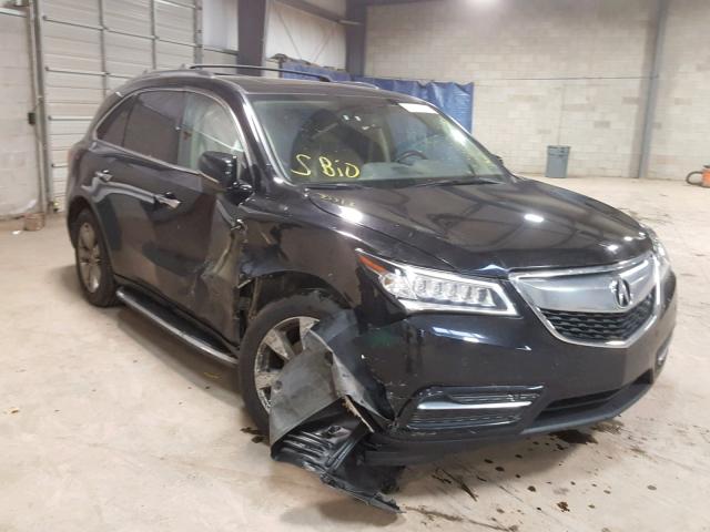 5FRYD4H81FB015611 - 2015 ACURA MDX ADVANC BLACK photo 1