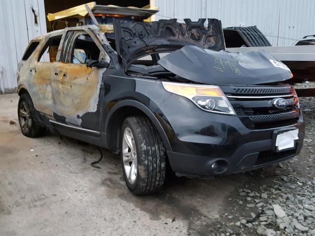 1FMHK8F88BGA23959 - 2011 FORD EXPLORER L BLACK photo 1