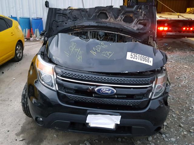 1FMHK8F88BGA23959 - 2011 FORD EXPLORER L BLACK photo 9