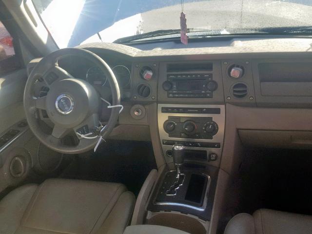 1J8HG48K26C272464 - 2006 JEEP COMMANDER Ağ foto 9