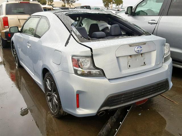 JTKJF5C72E3069036 - 2014 TOYOTA SCION TC 灰色 照片 3