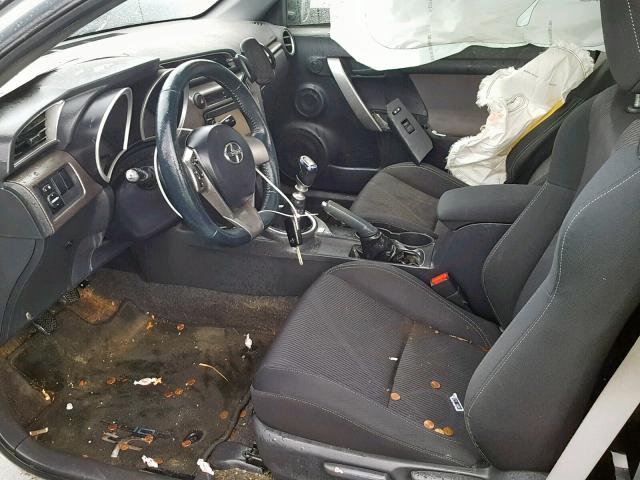 JTKJF5C72E3069036 - 2014 TOYOTA SCION TC 灰色 照片 5