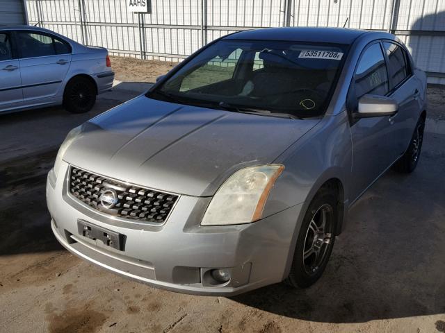 3N1AB61EX9L610308 - 2009 NISSAN SENTRA 2.0 SILVER photo 2