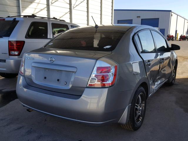 3N1AB61EX9L610308 - 2009 NISSAN SENTRA 2.0 SILVER photo 4