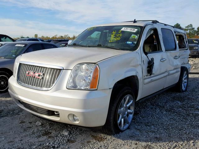 1GKFC16078R205700 - 2008 GMC YUKON XL C WHITE photo 2