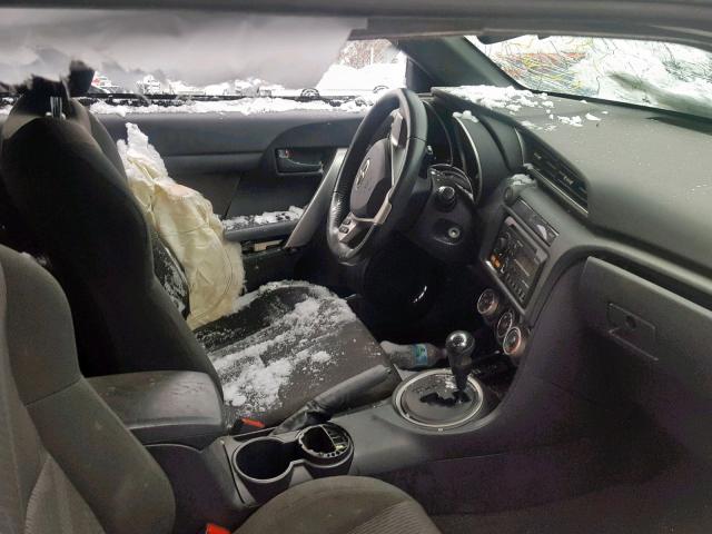 JTKJF5C72D3048301 - 2013 TOYOTA SCION TC ნაცრისფერი ფოტო 5