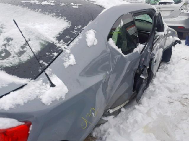 JTKJF5C72D3048301 - 2013 TOYOTA SCION TC ნაცრისფერი ფოტო 9