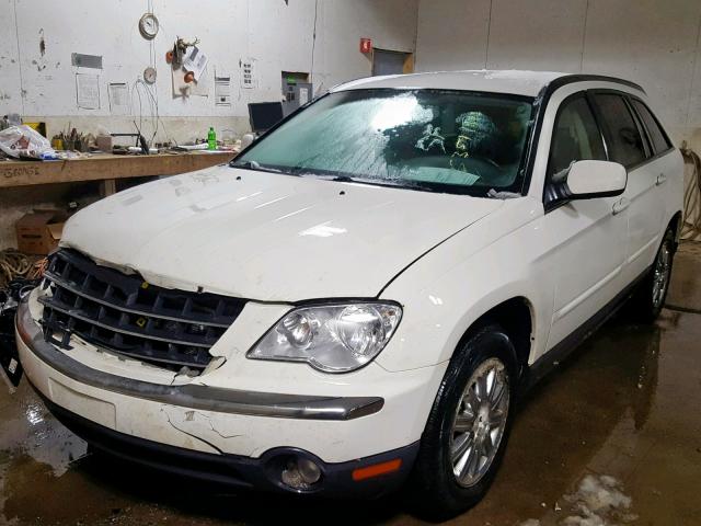 2A8GM68X17R102939 - 2007 CHRYSLER PACIFICA T WHITE photo 2