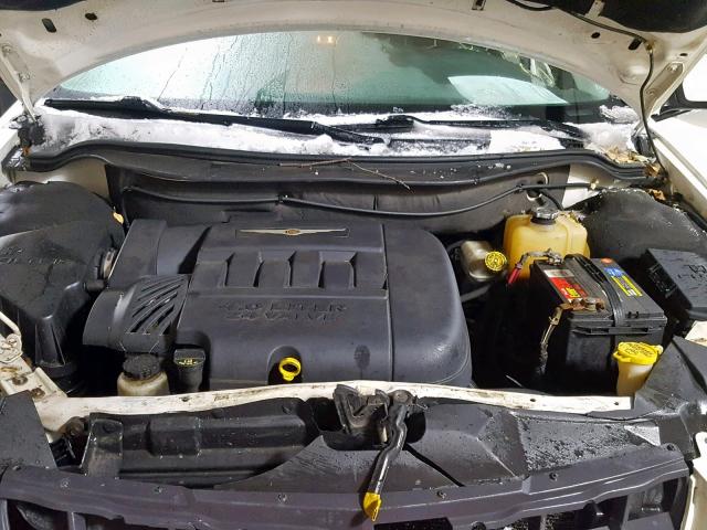 2A8GM68X17R102939 - 2007 CHRYSLER PACIFICA T WHITE photo 7