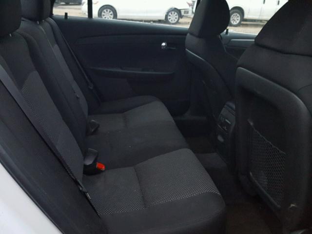 1G1ZC5E07CF109411 - 2012 CHEVROLET MALIBU 1LT WHITE photo 6
