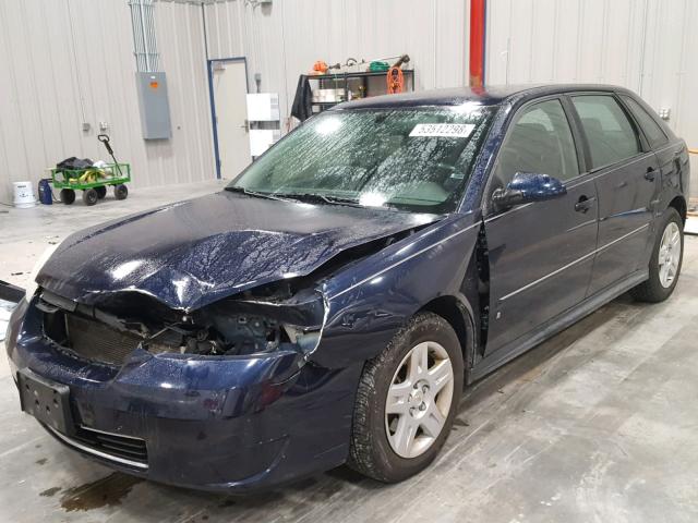 1G1ZT61806F192749 - 2006 CHEVROLET MALIBU MAX ლურჯი ფოტო 2